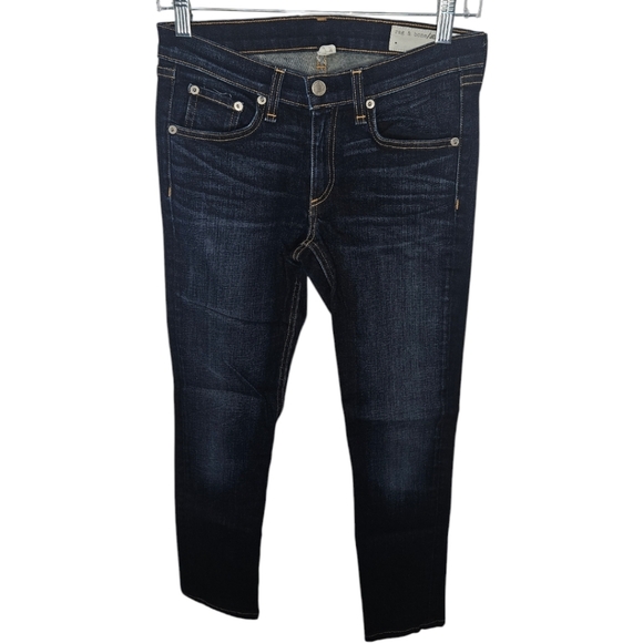 rag & bone Denim - Rag & Bone Dark Wash Skinny Jeans